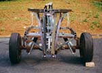 rear suspension view