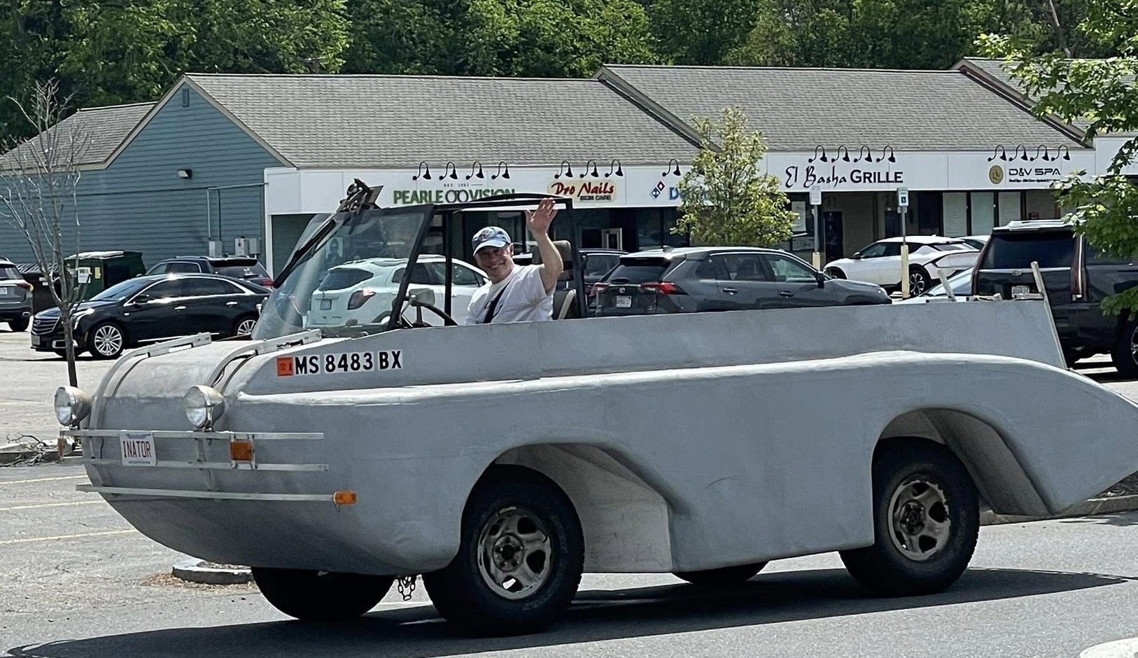 leaving Cars and Coffee