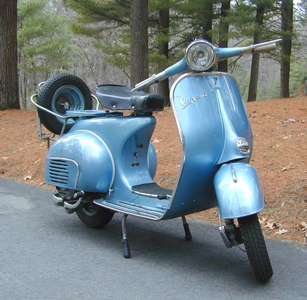 old scooter bike